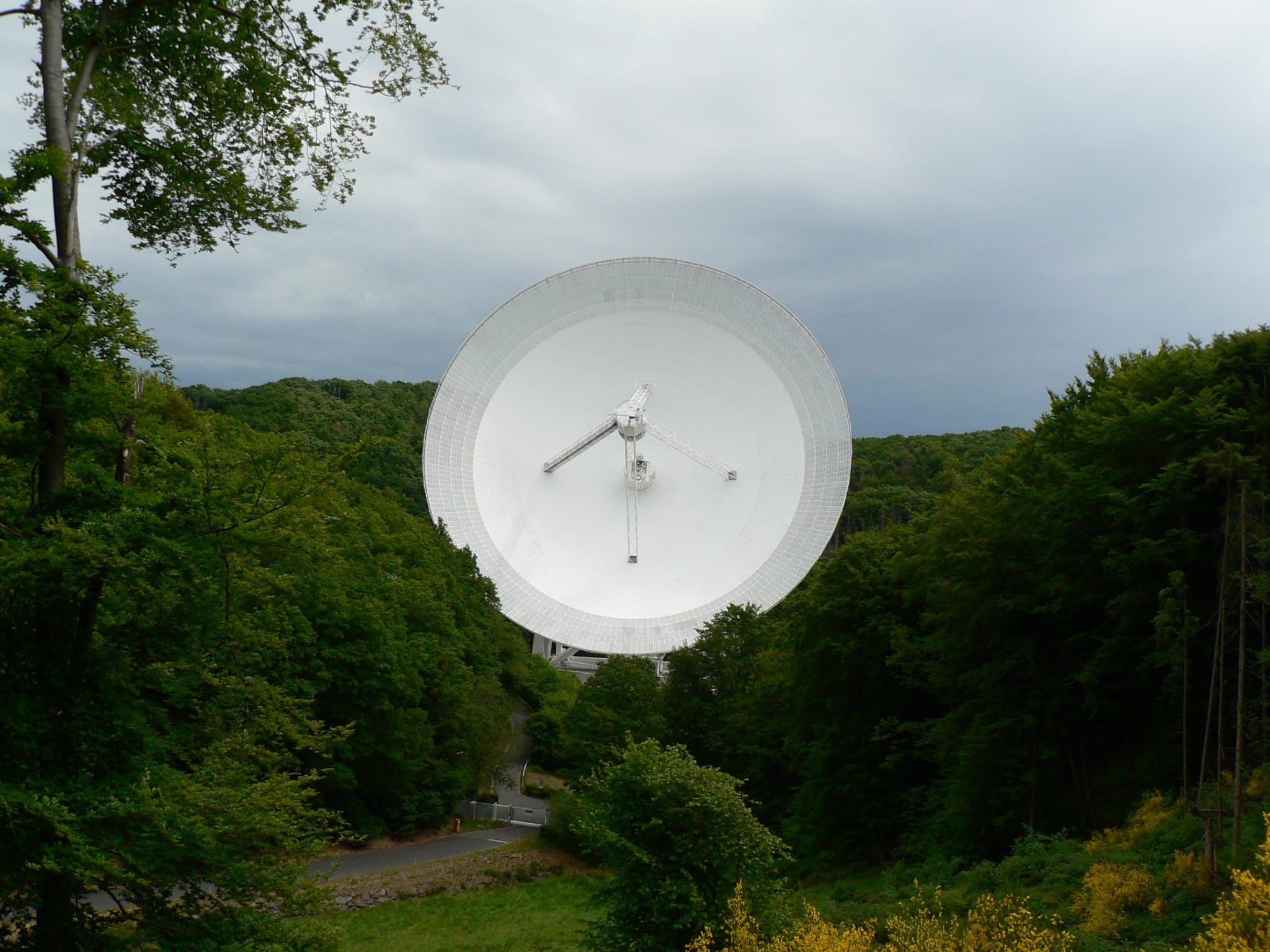 Radioteleskop Effelsberg Abschied